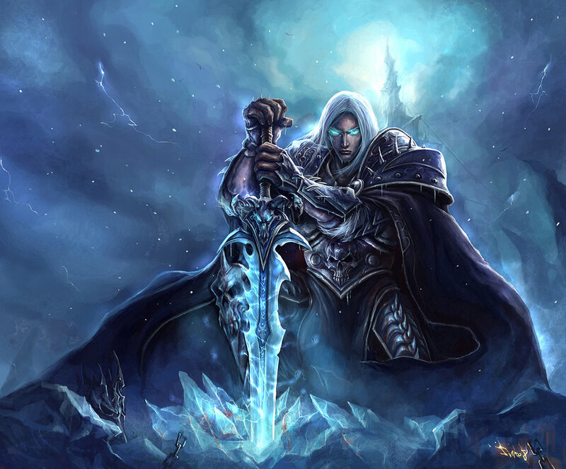 Lich King with Frostmourne