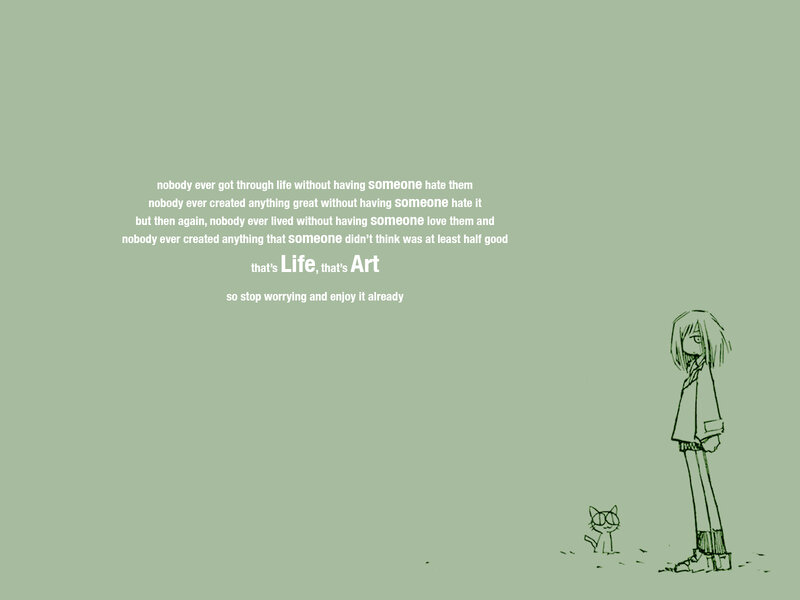 Life and Art Quote