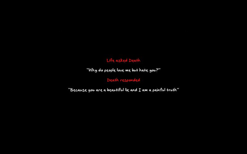 Life and Death Quote