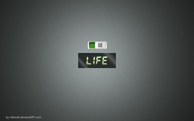 Life digital display