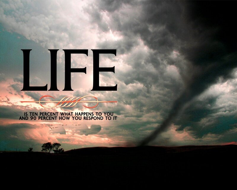 Life is a storm