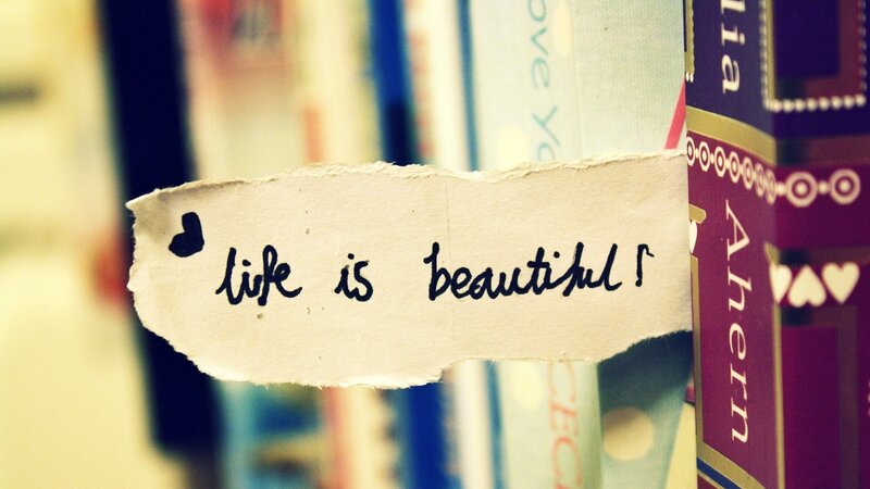 life is beautiful note