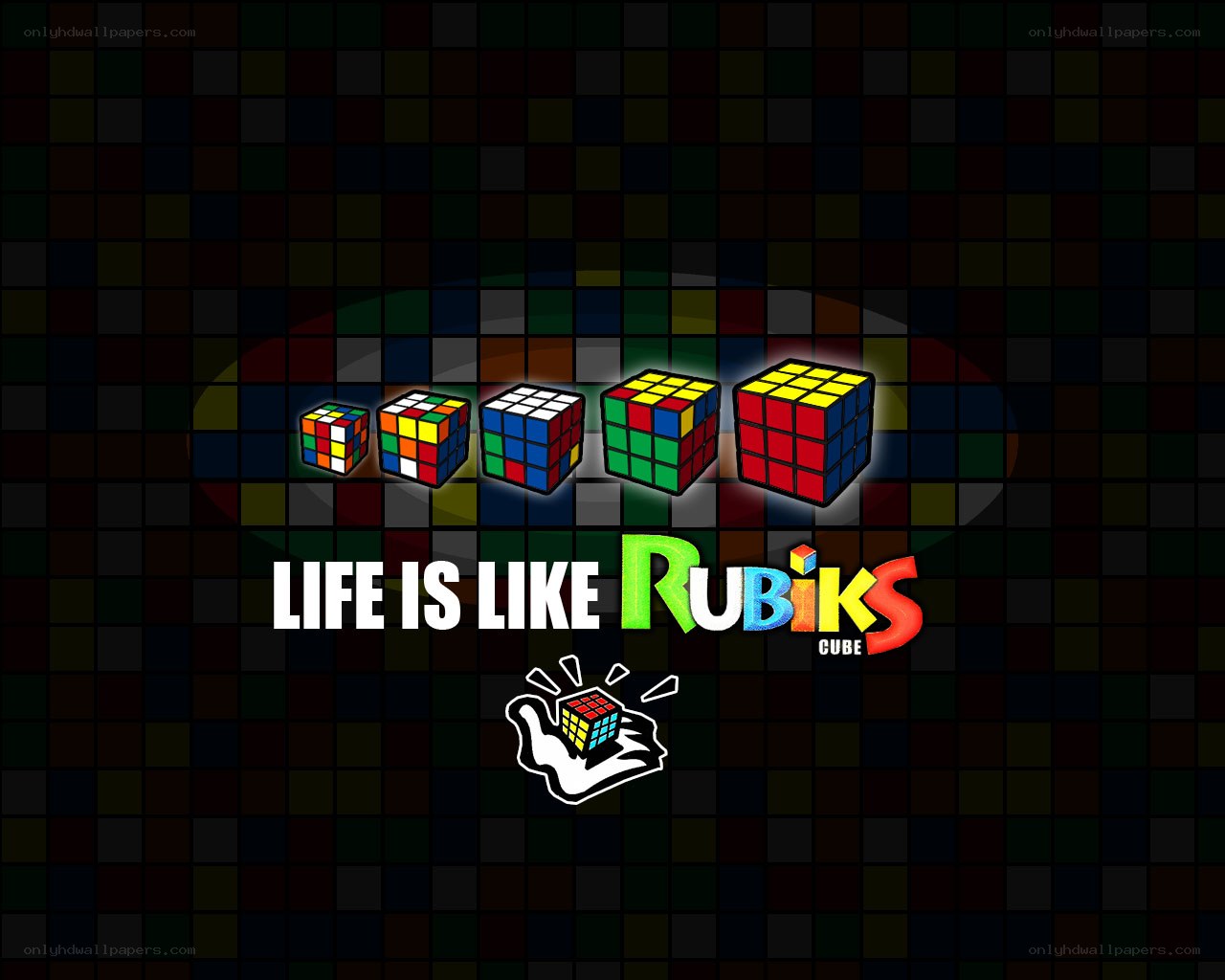 Life is like a Rubik's Cube