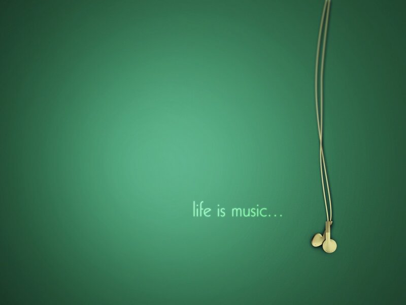 life is music wallpaper
