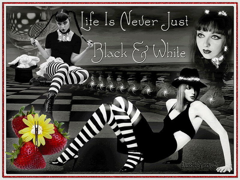 Life Is Never Just Black & White
