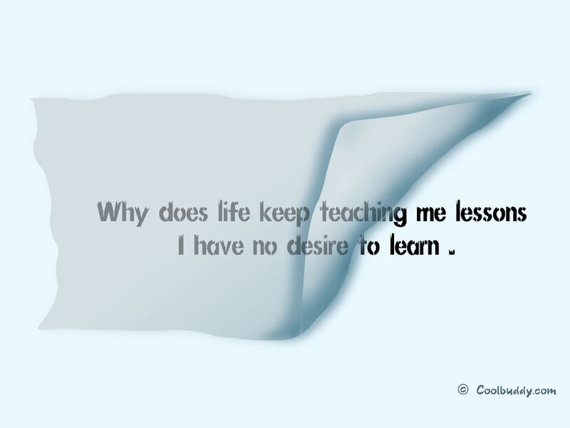 life lessons quote