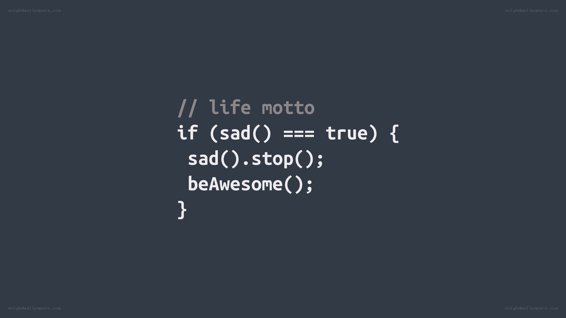 life motto code