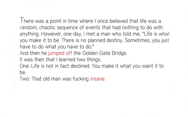 life philosophy joke