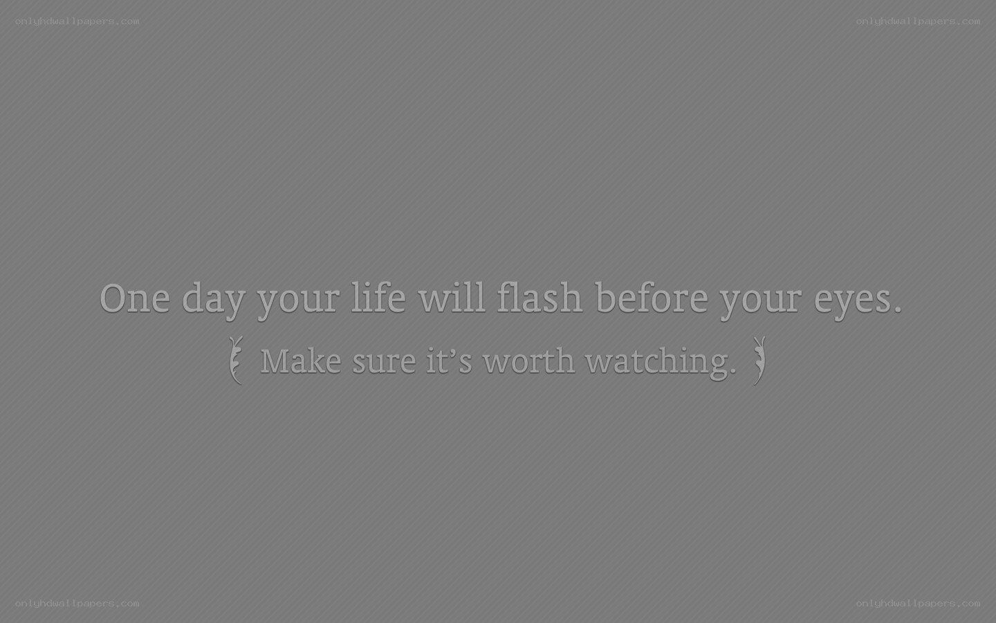 life reflection quote