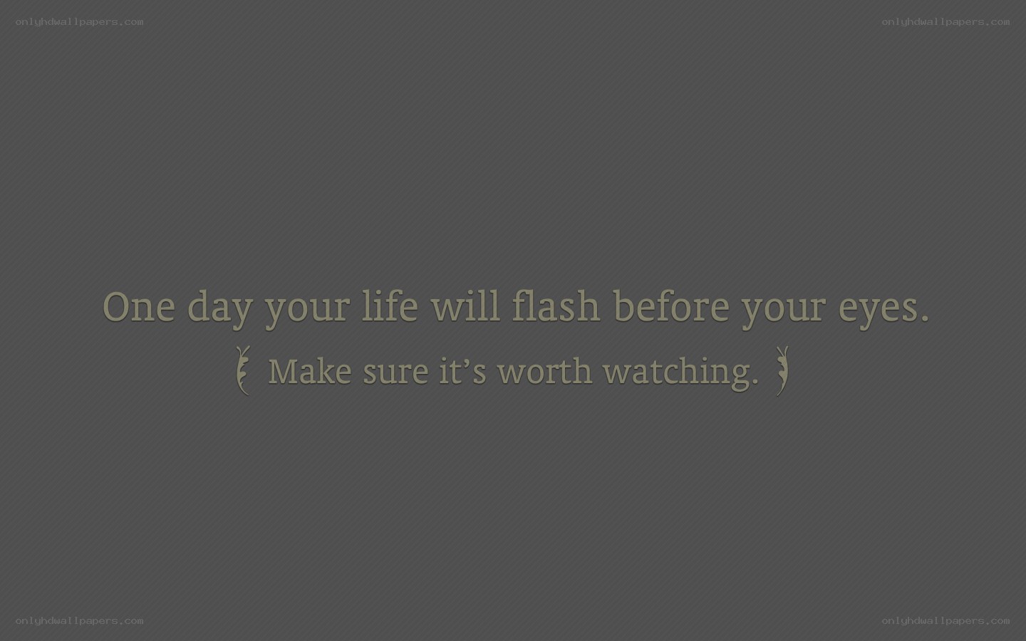 life reflection quote