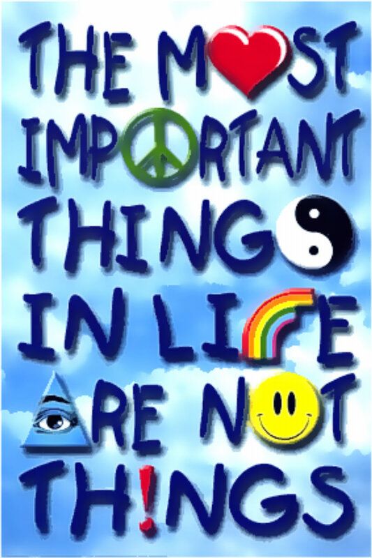 life's most important things