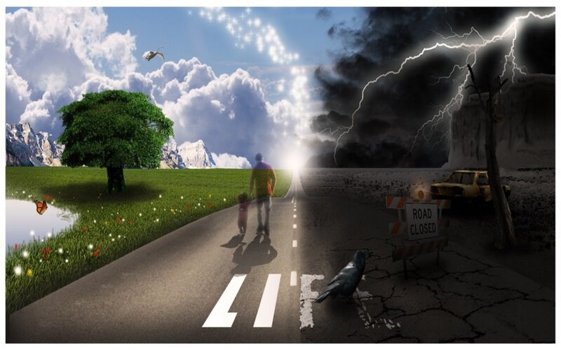 Life's path choices