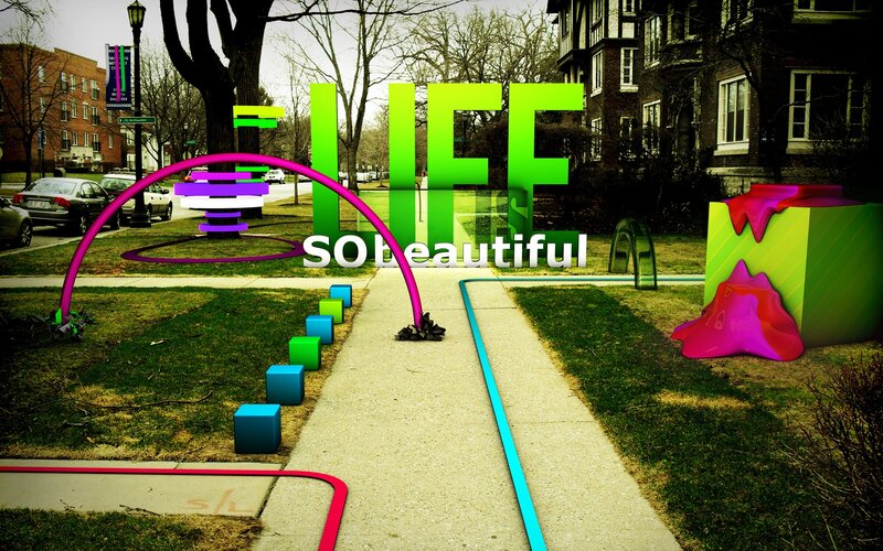 Life So Beautiful art installation