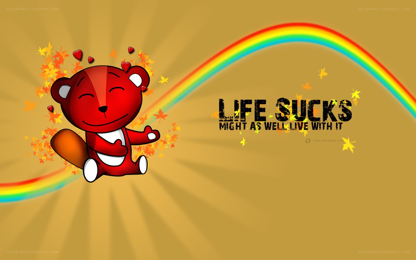 Life Sucks with a Rainbow