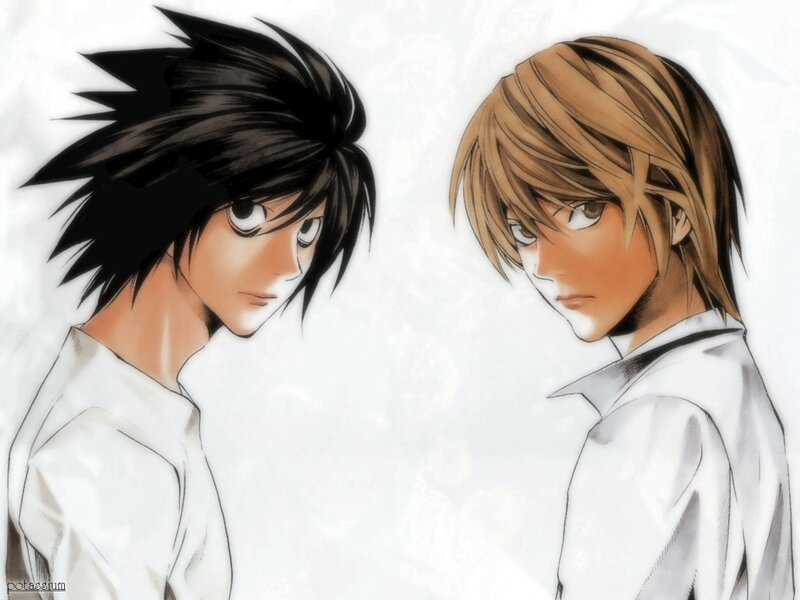 Light and L face off