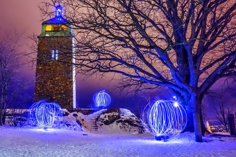 Light Art Installation