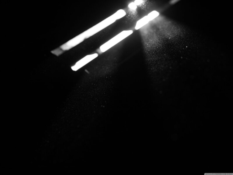 light beams in dark space
