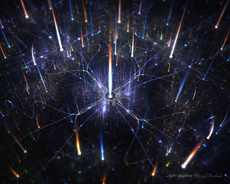Light Beams in Space