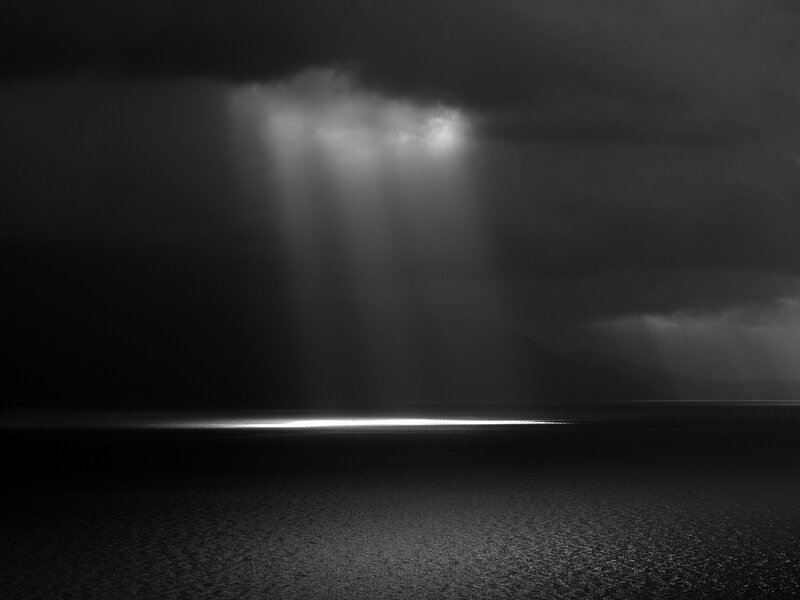 Light Beams over Water
