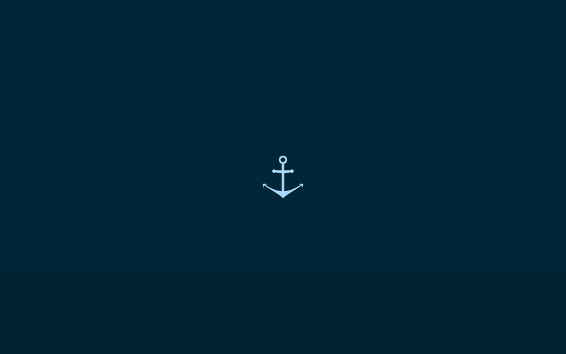 Light Blue Anchor