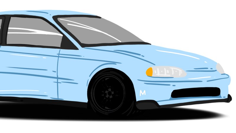 Light Blue Car — Neutral