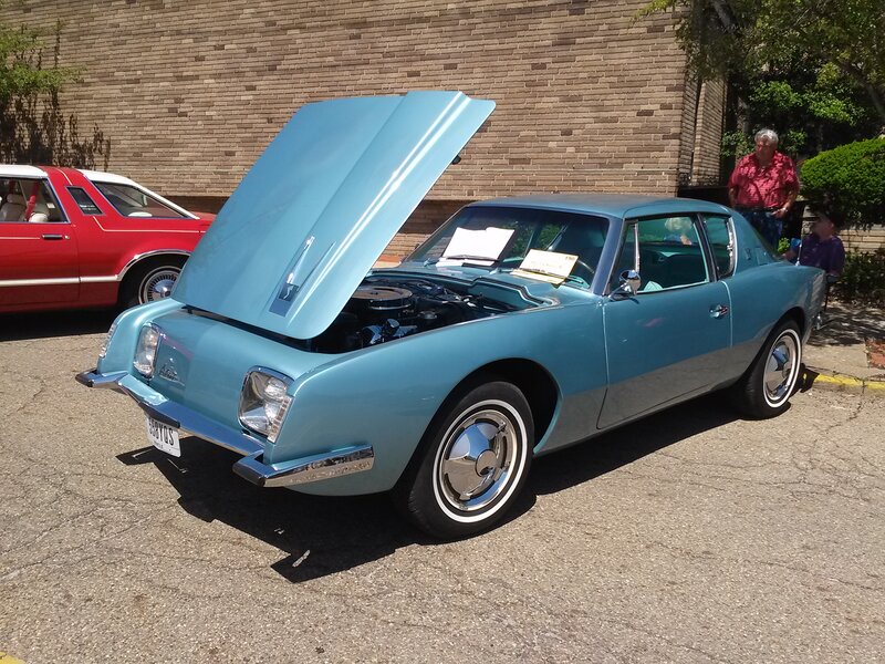 Light-blue Classic Car — Blue, Outdoor, Afternoon, Photograph, Red Car