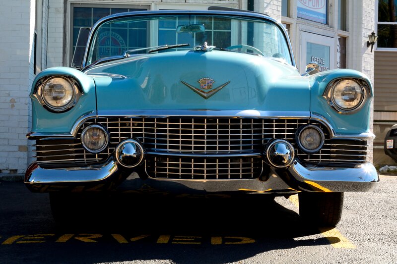 Light Blue Classic Car — Bright