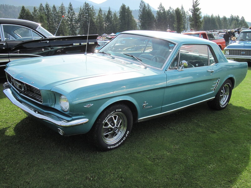 Light Blue Classic Car — Calm, Afternoon, Photograph, Car Show
