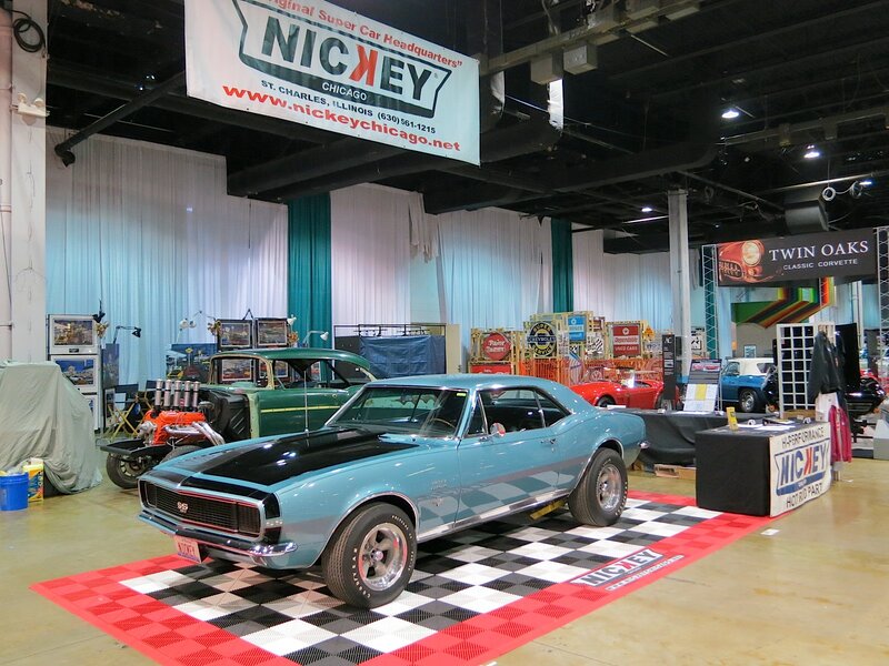 Light Blue Classic Car — Showroom