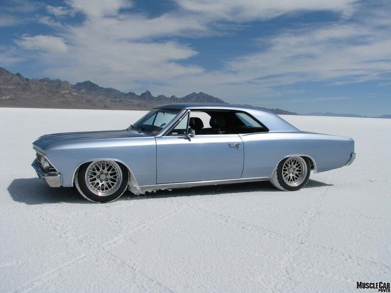 Light-blue Classic Car — White