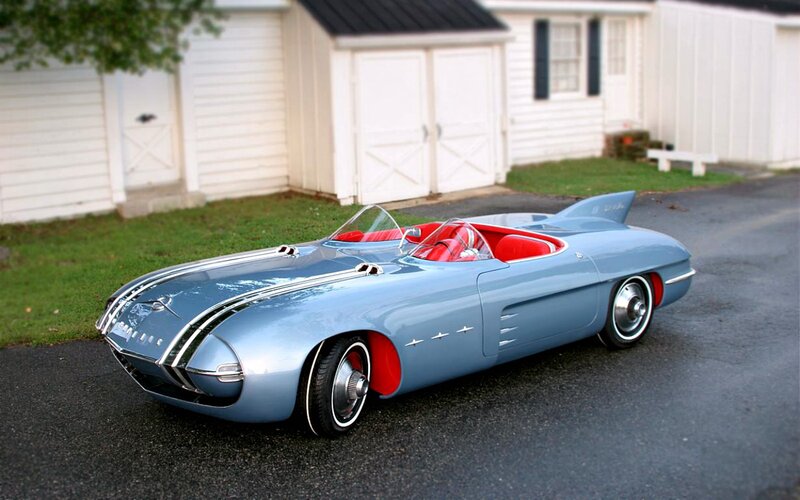 Light-blue Concept Car — Blue, Calm, Afternoon