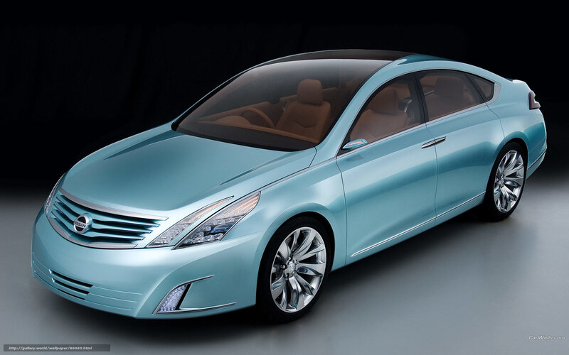 Light Blue Concept Car — Cyan