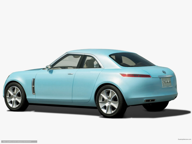 Light Blue Concept Car — Neutral, 3d Render, Wheels