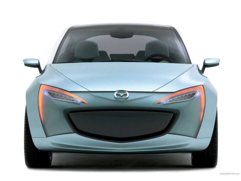 Light Blue Concept Car — Neutral, Photograph, Headlights
