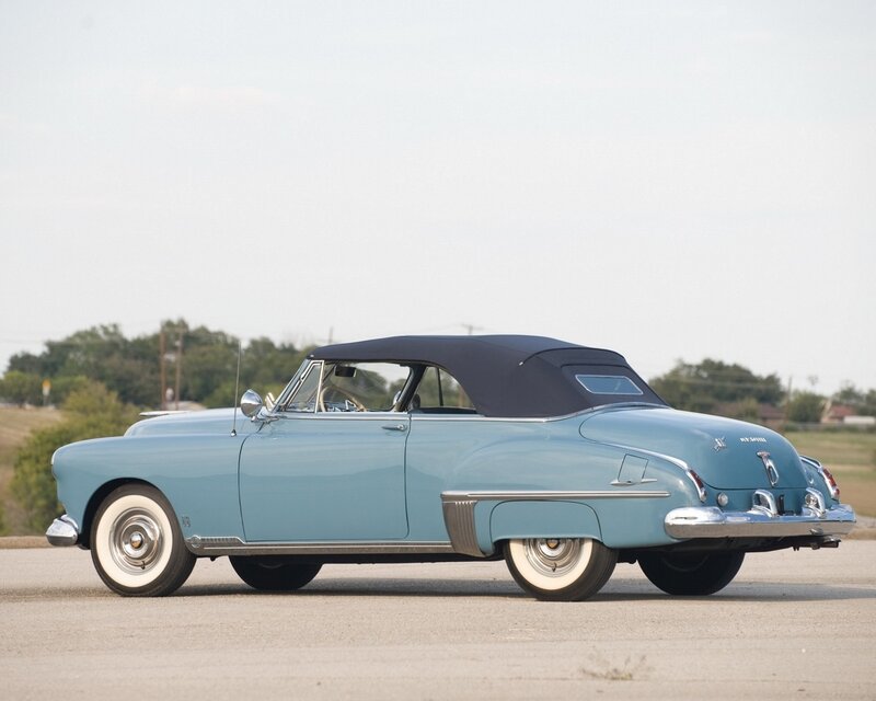 Light-blue Convertible Car — Blue, Calm, Afternoon, Photograph, Black Soft Top
