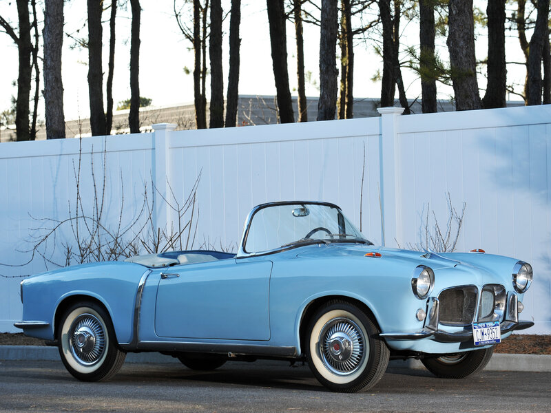 Light-blue Convertible Car — Blue, Calm, Morning