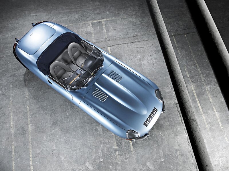 Light-blue Convertible Car — Blue, Dramatic