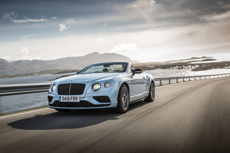 Light Blue Convertible Car — Dramatic, Afternoon
