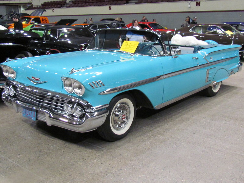 Light Blue Convertible Car — Neutral, Photograph