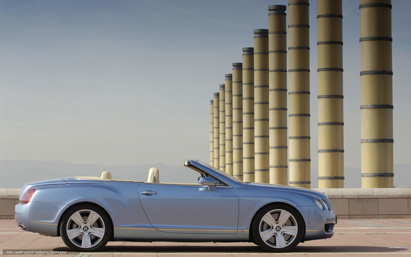 Light Blue Convertible Car — Serene