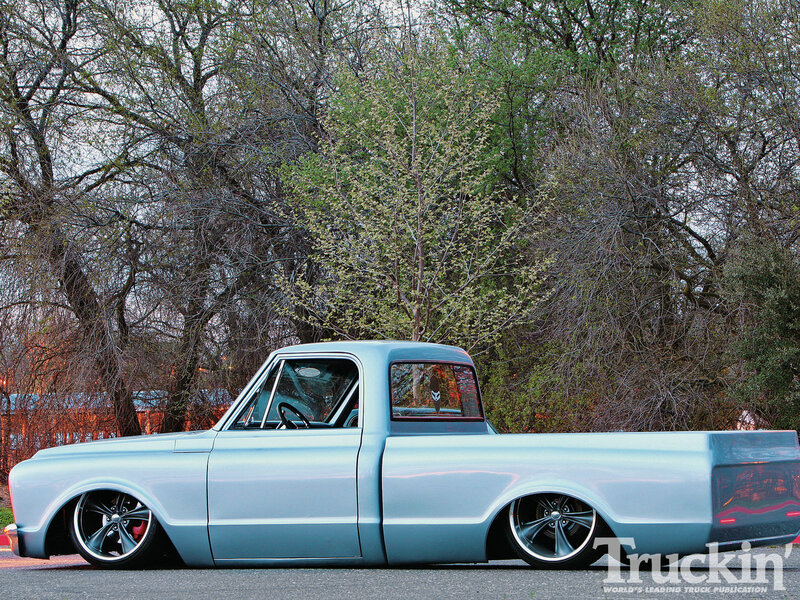 Light Blue Custom Truck