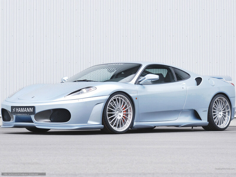 Light blue Ferrari sports car