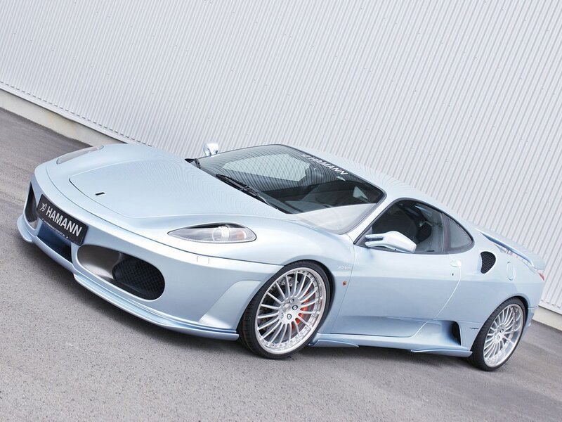 Light blue Hamann Ferrari