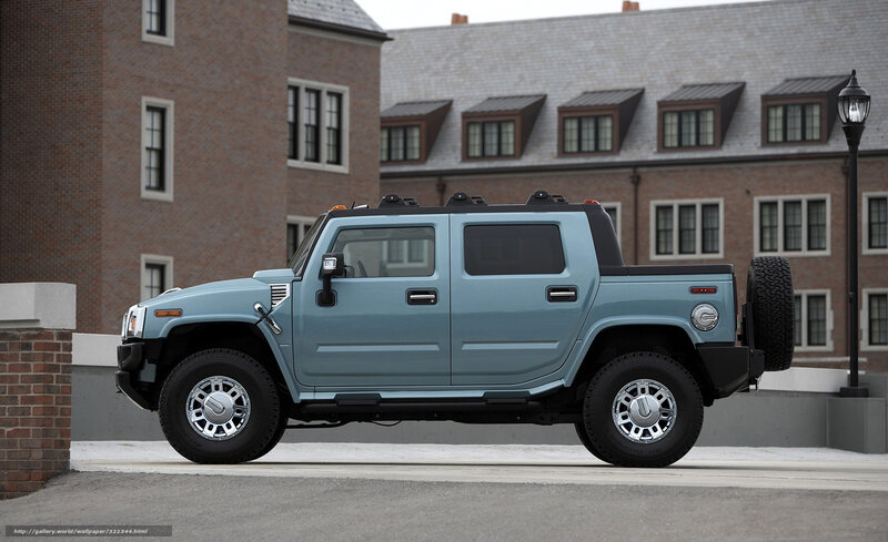 Light Blue Hummer H2 — Calm