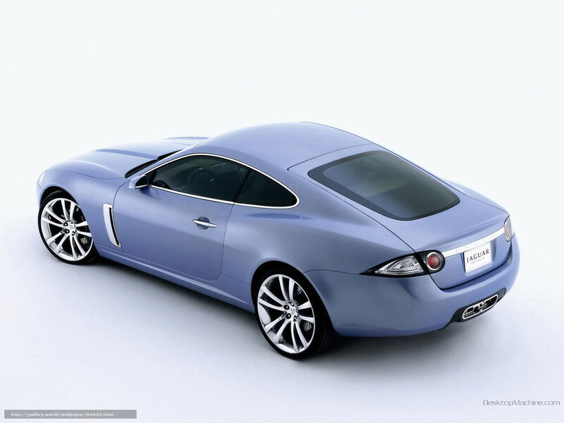 Light Blue Jaguar Coupe — Neutral