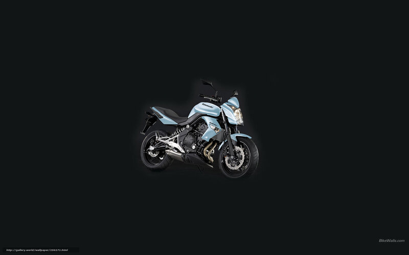 light blue kawasaki motorcycle