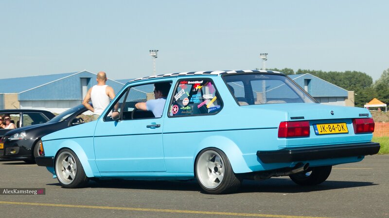 Light-blue Modified Car