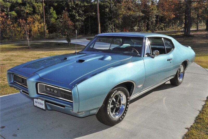 Light Blue Muscle Car — Calm