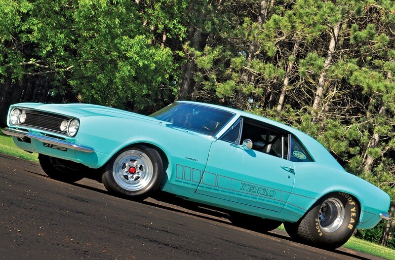 Light Blue Muscle Car — Cyan