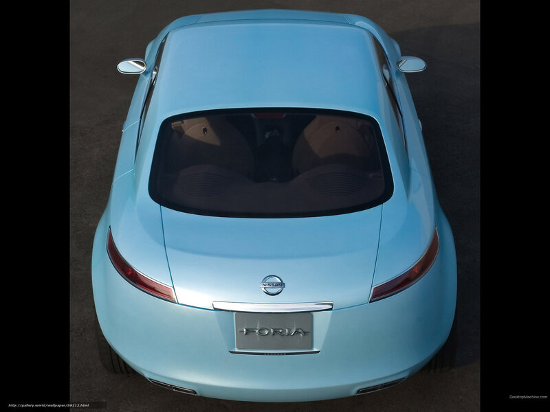 Light Blue Nissan Foria